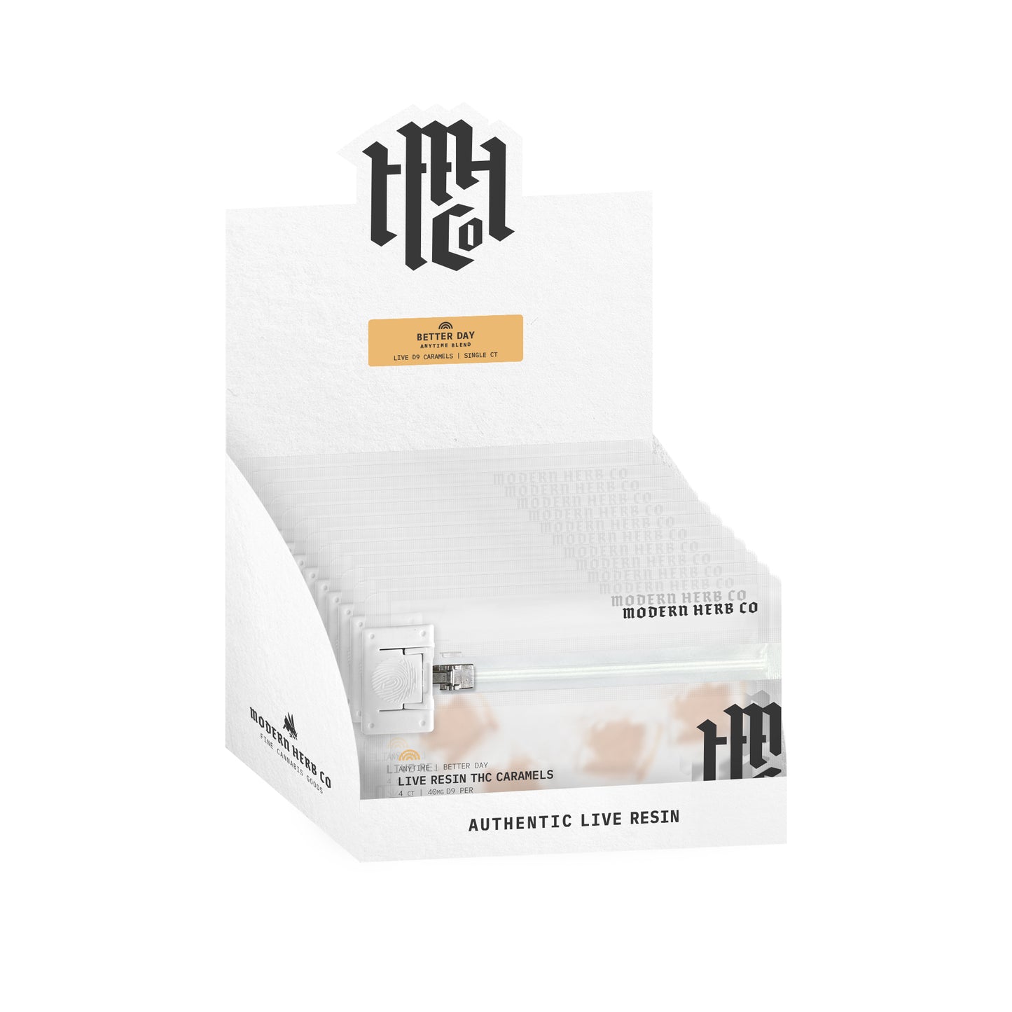 4ct Modern Herb Co Live D9 Caramel 12 Pack: Anytime