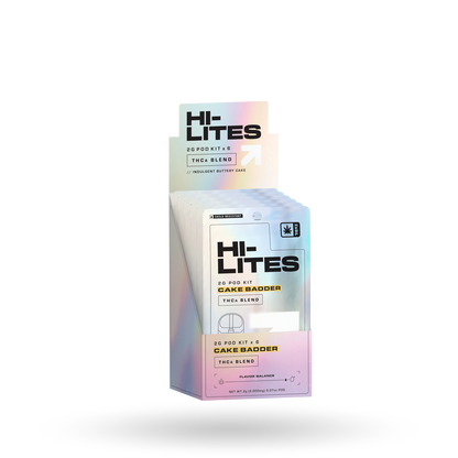 2g Hi-Lites THCa Pod Refill 6 Pack: Cake Badder